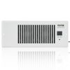 VEVOR Register Booster Fan, Quiet Vent Booster Fan Fits 4' x 12' Register Holes, with Remote Control and Thermostat Control